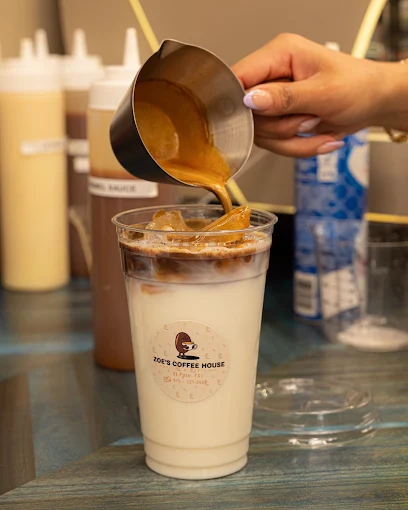 Light refreshing sugar-free latte drink