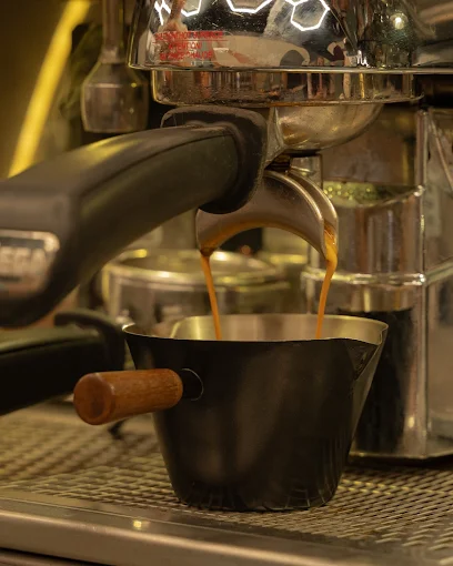 Fresh espresso shot with crema